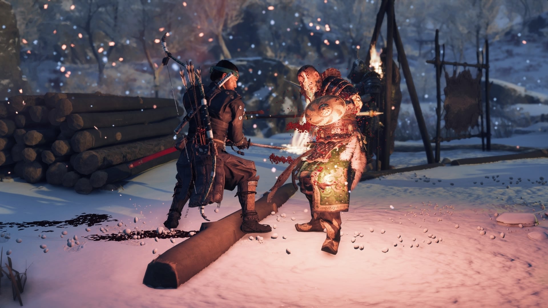 You can’t beat an on-fire sword.