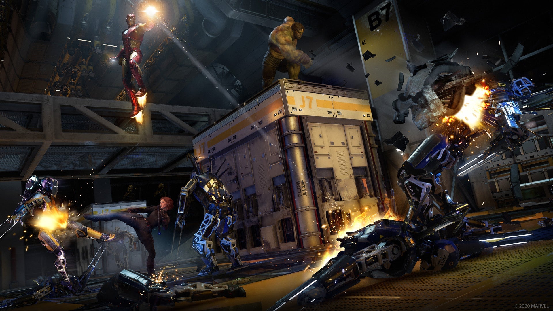 Iron Man! Hulk! Repetitive robots! Excitement?