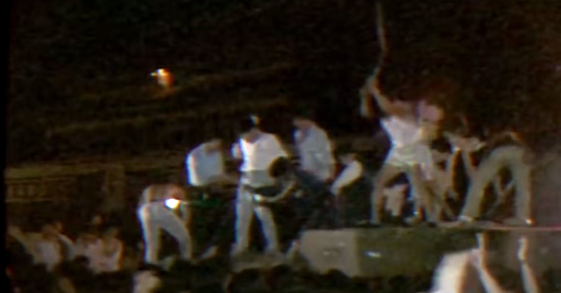 Screenshot: The footage in question lasts for only a few frames.