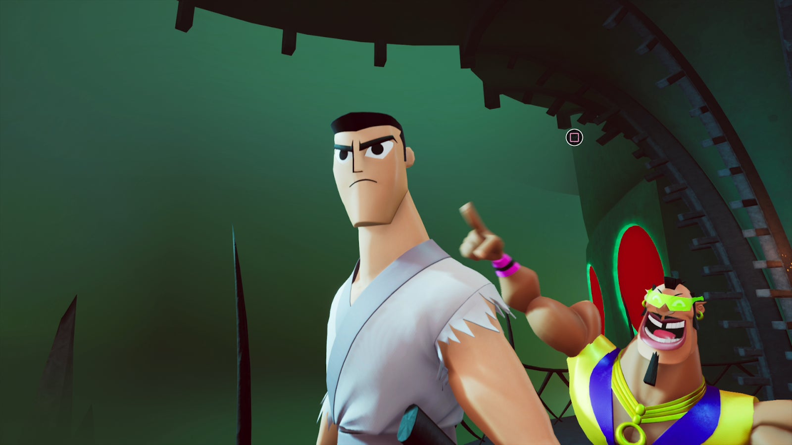 Da Samurai is always there when you need him. 