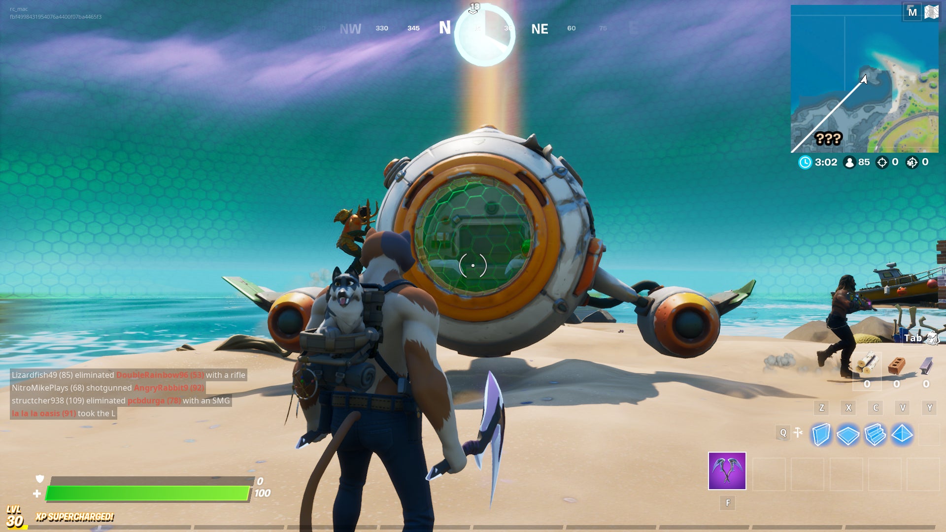 Fortnite’s spaceship