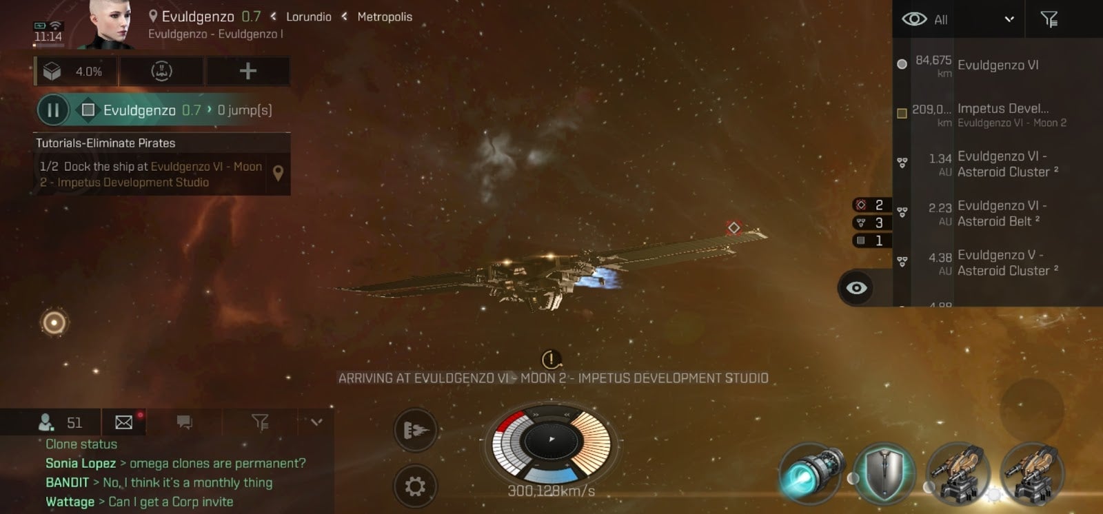 These are the voyages. 