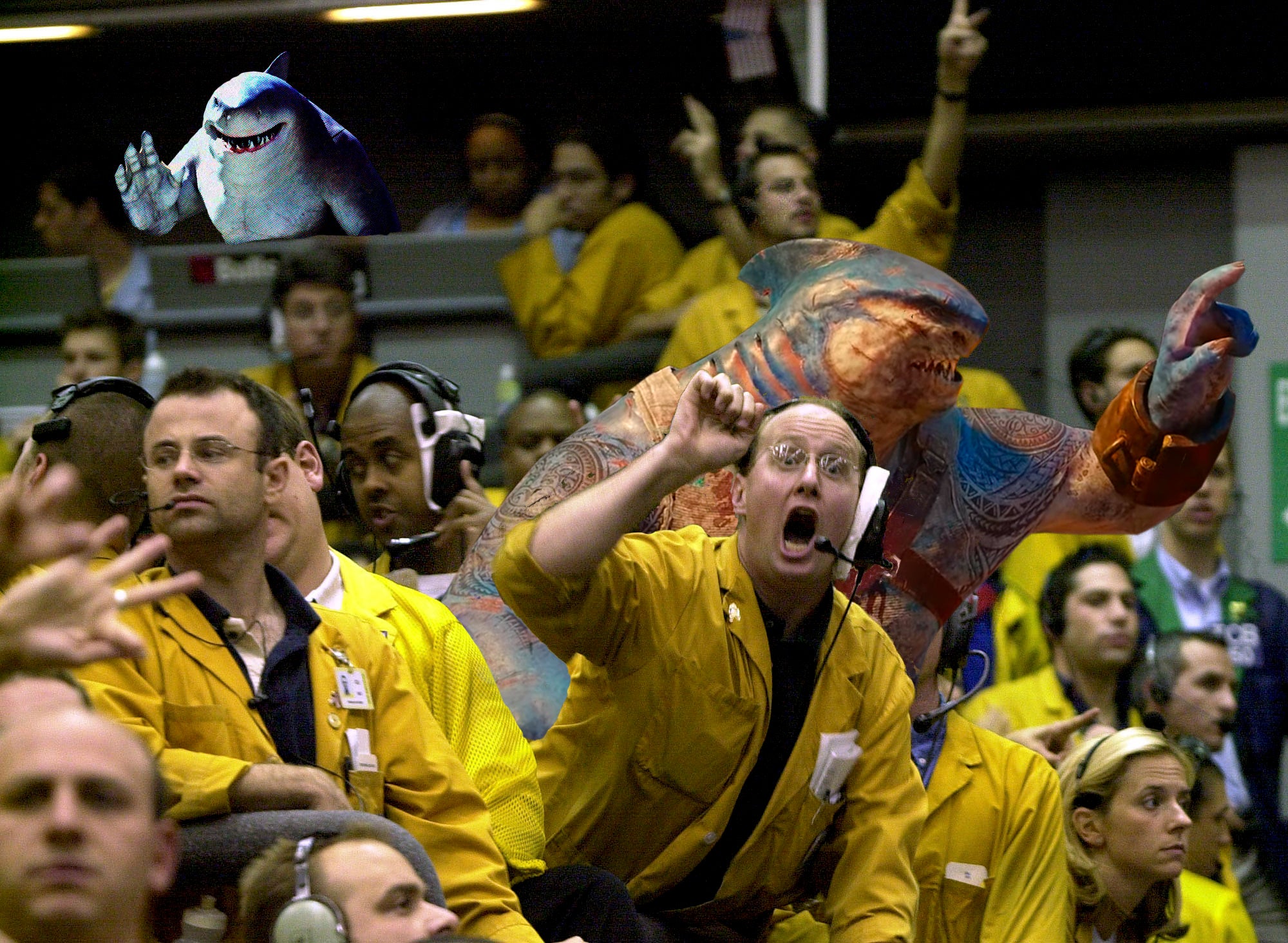 Sharpeofhte95th receives the award for “Greediest Sharks!” 