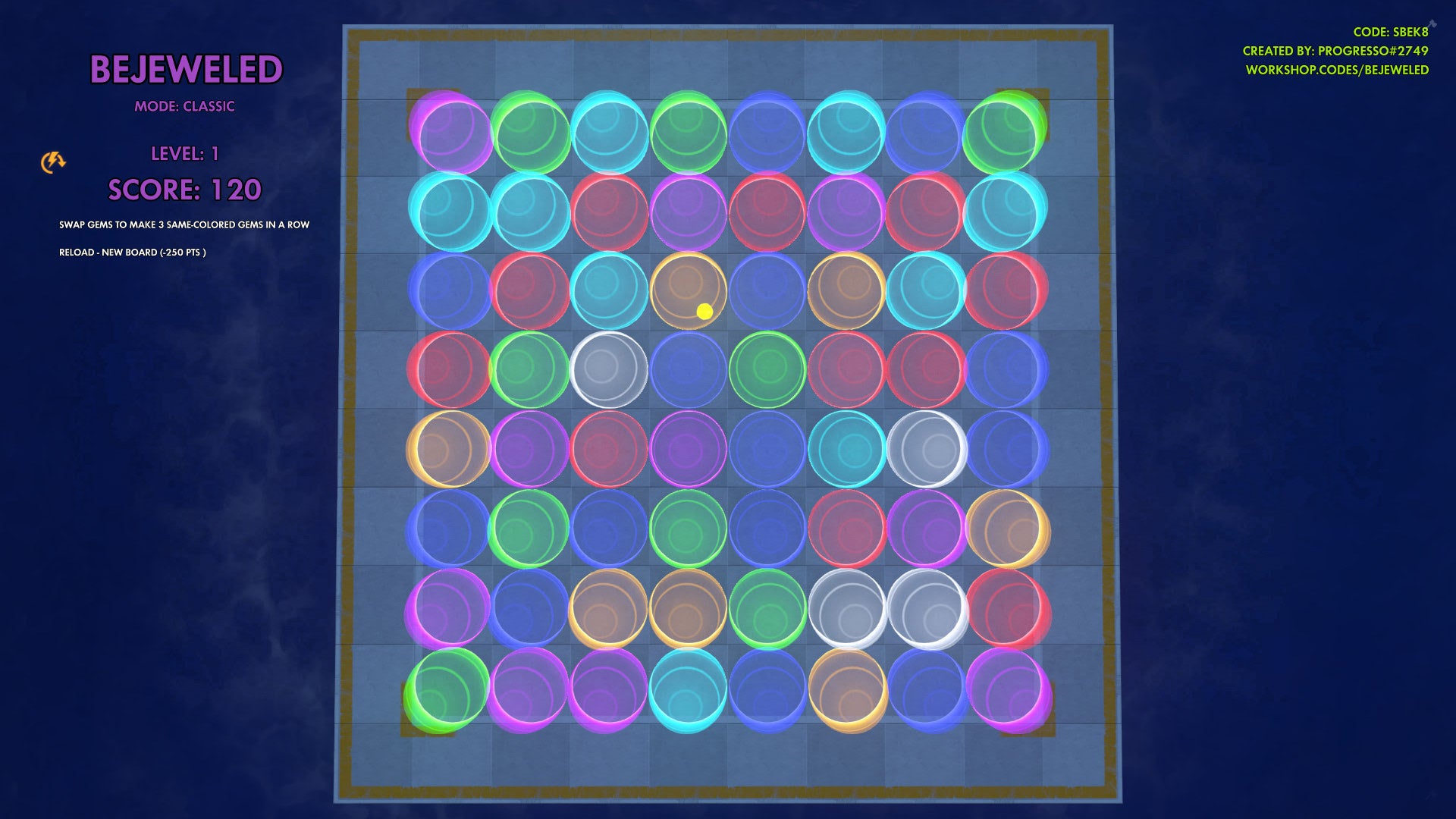 I have access to a million different game-modes and the actual game of Overwatch itself and yet I am enamored with a simple match-3. 