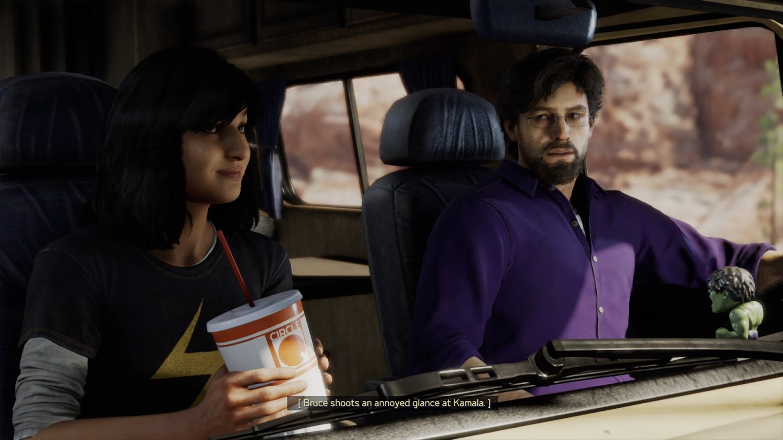 Little moments like this make the story fun.