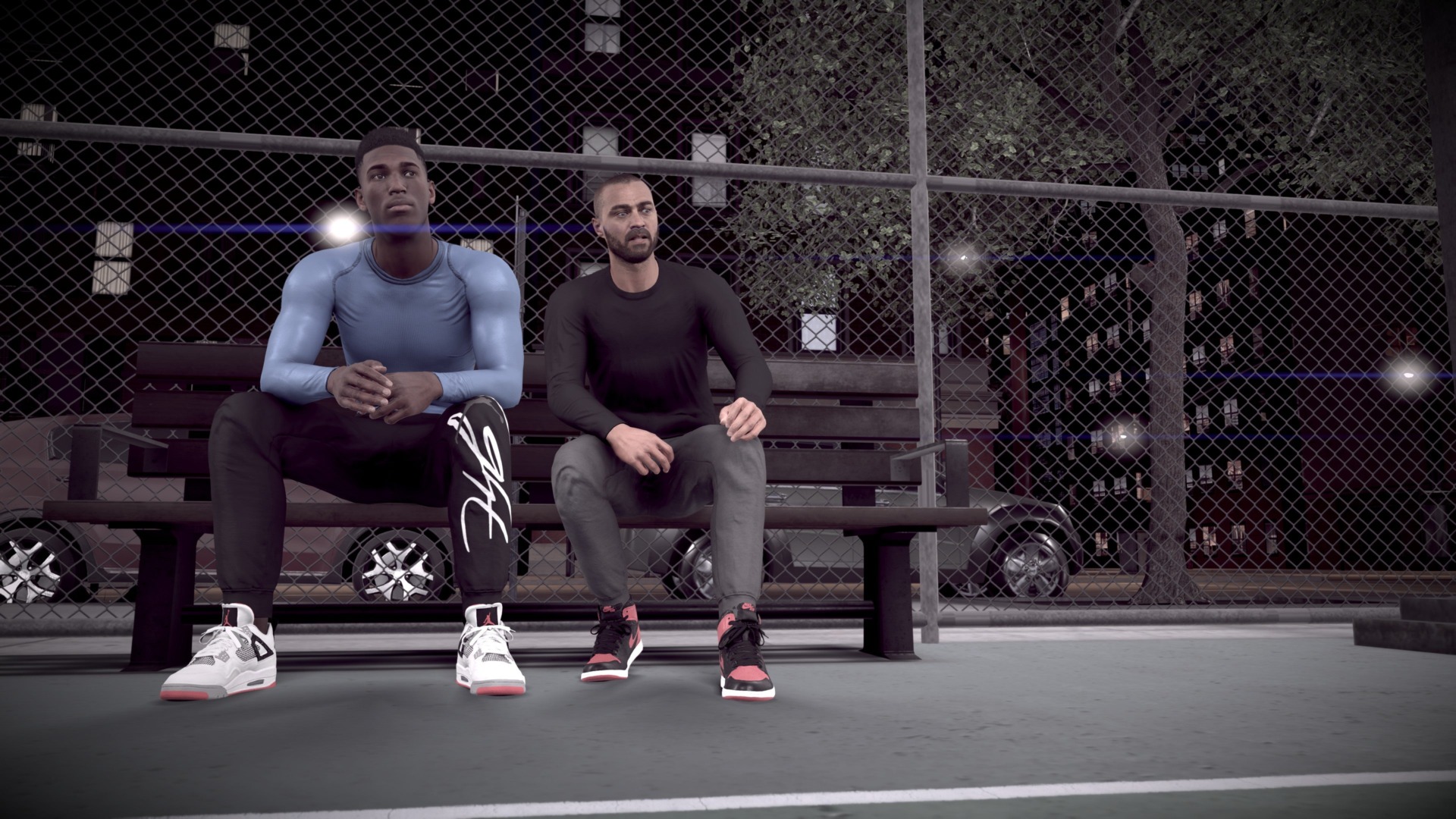 That’s you, Junior, on the left. On the right is your dad, Duke.