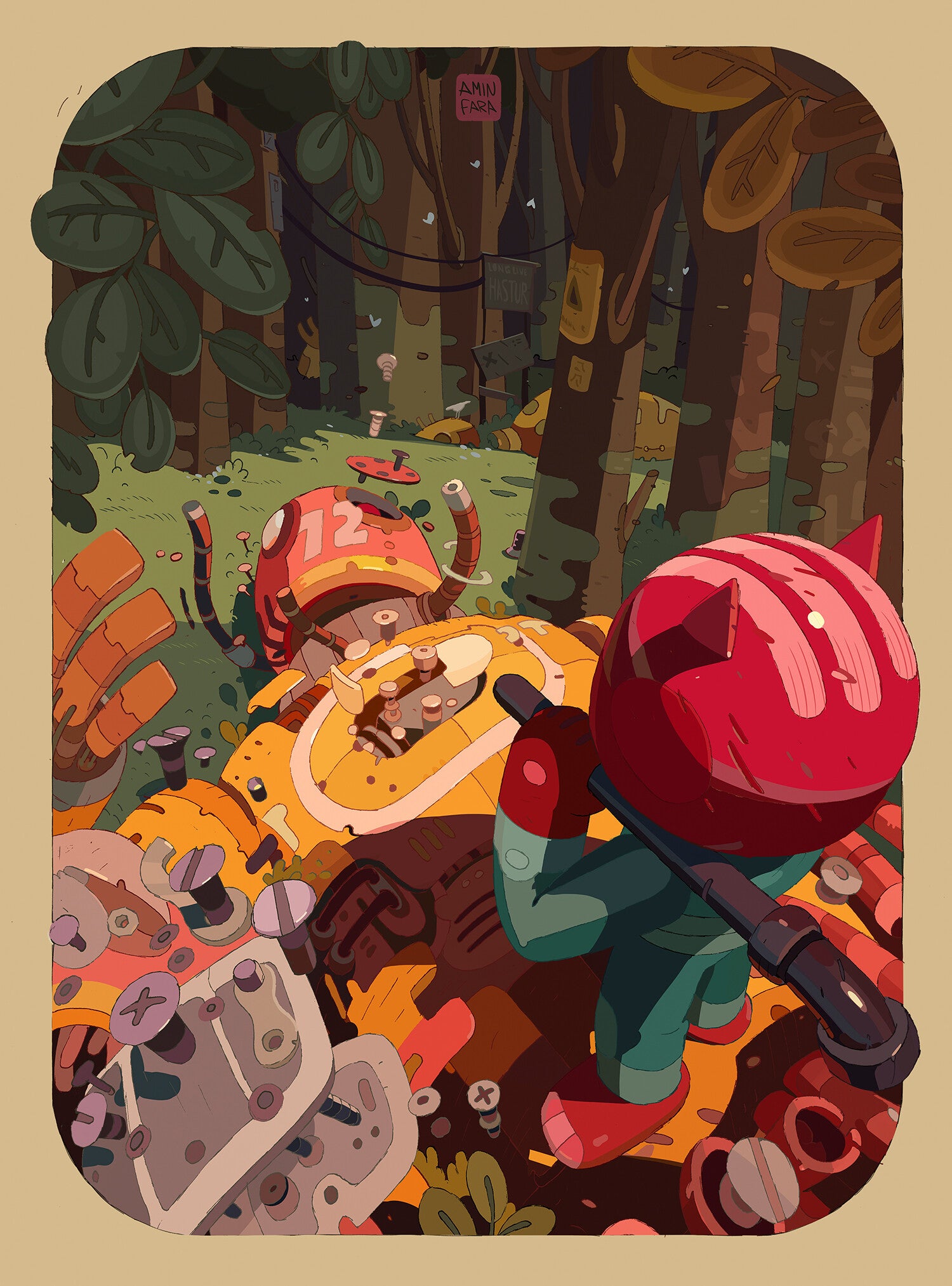 Illustration: Amin Faramarzian