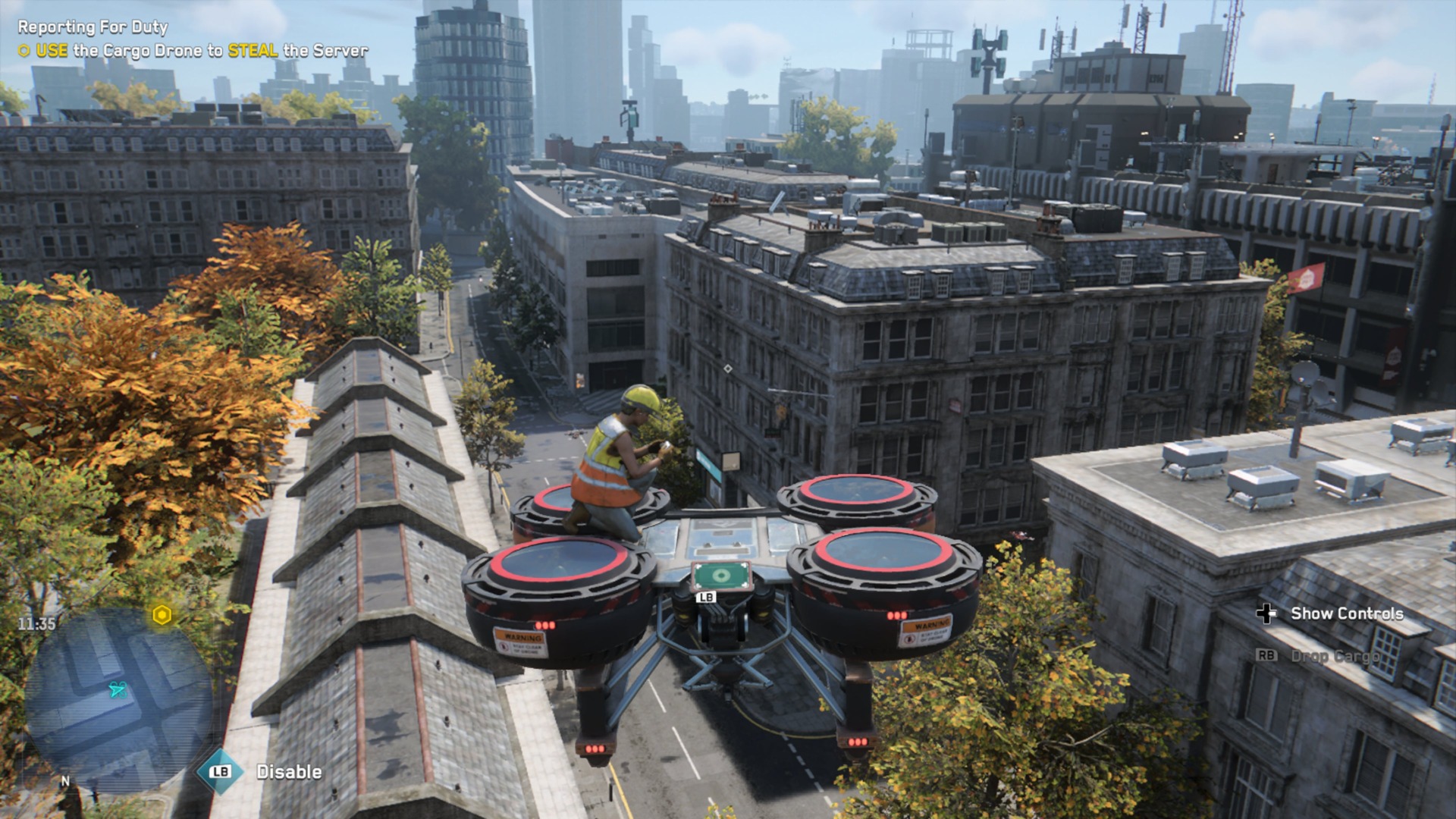 The new cargo drones are great. I like being able to fly just about anywhere.