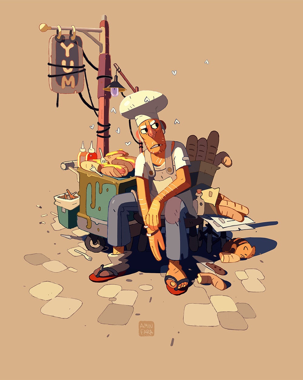 Illustration: Amin Faramarzian