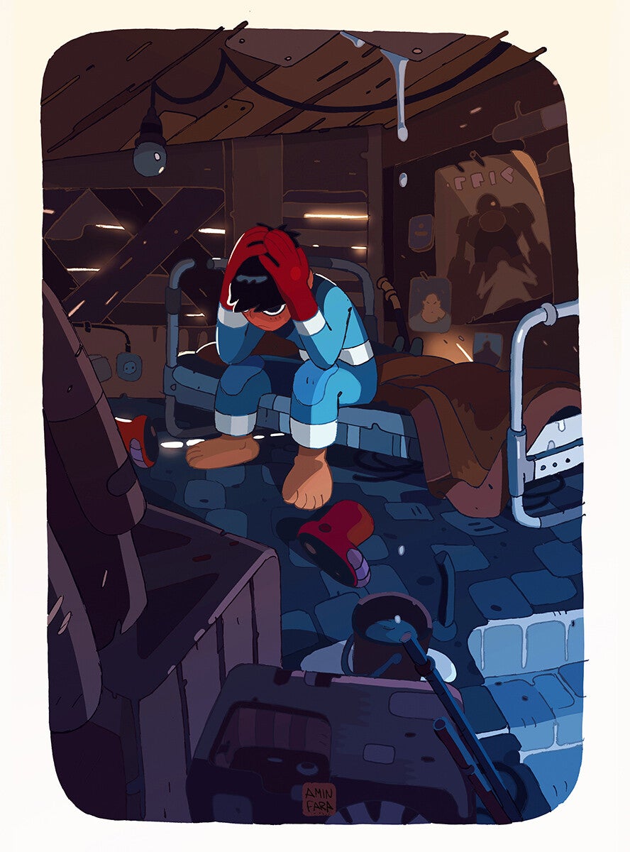 Illustration: Amin Faramarzian