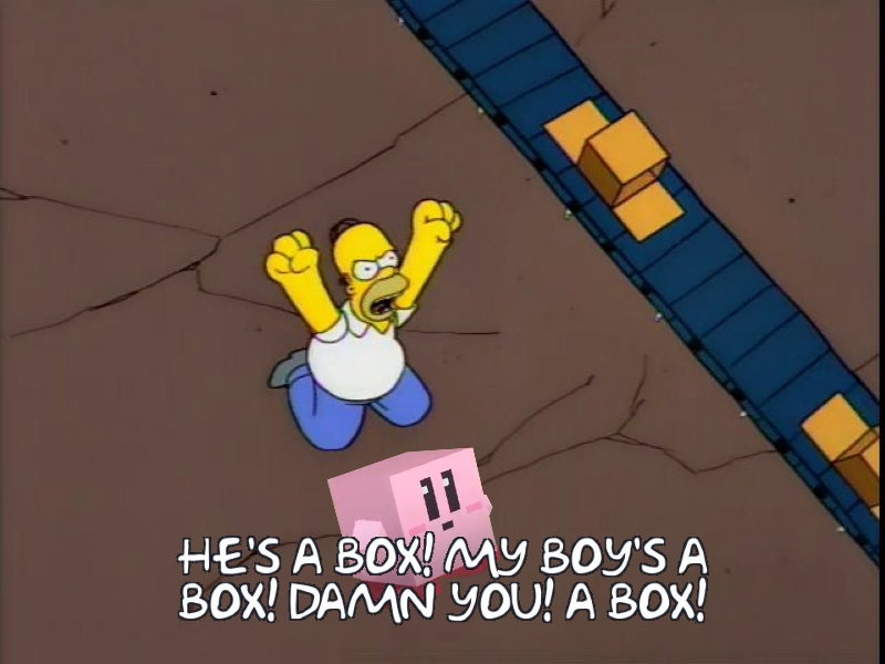 And finally, Rogueindy crafts the perfect Simpsons reference. 