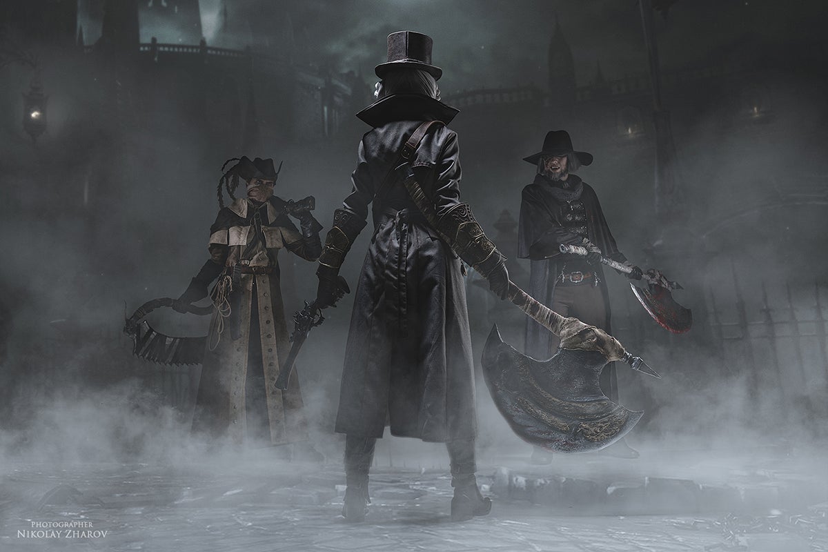 Cosplay by  Tina Morbid, Shion and Zep Hindle