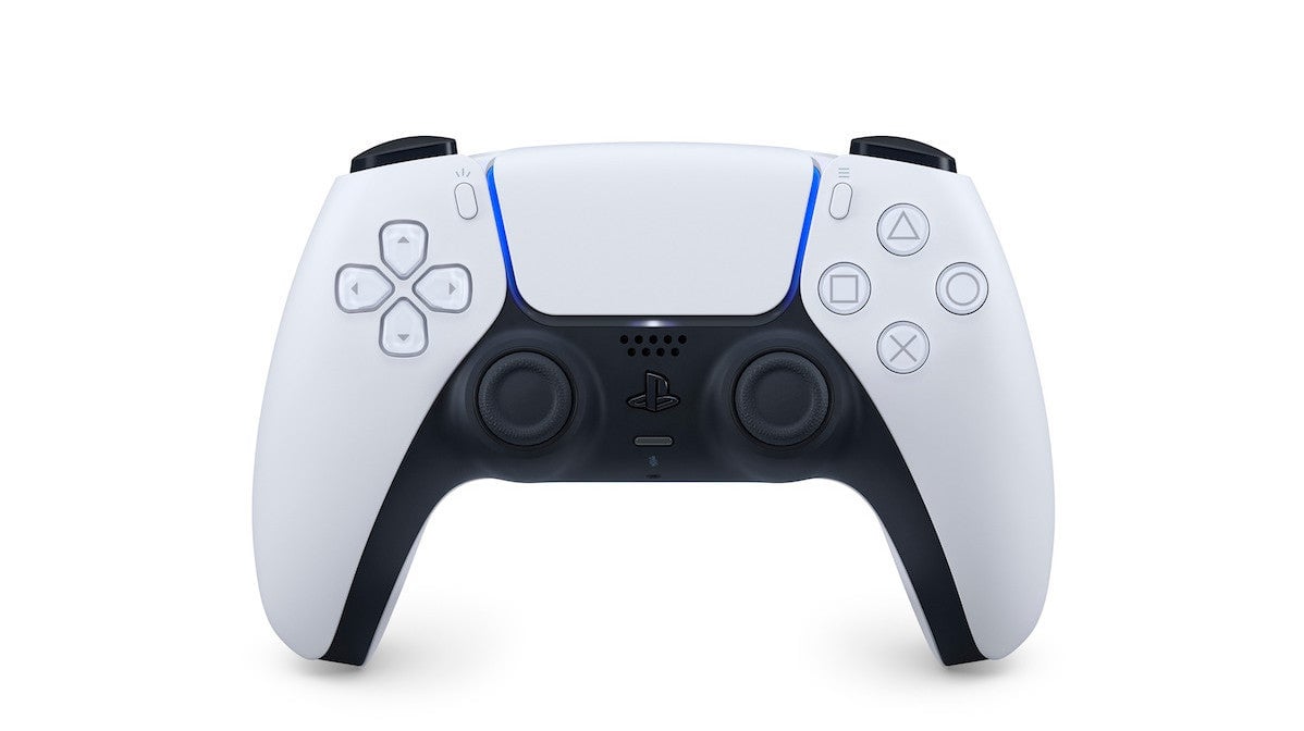 A close-up look at the DualSense.