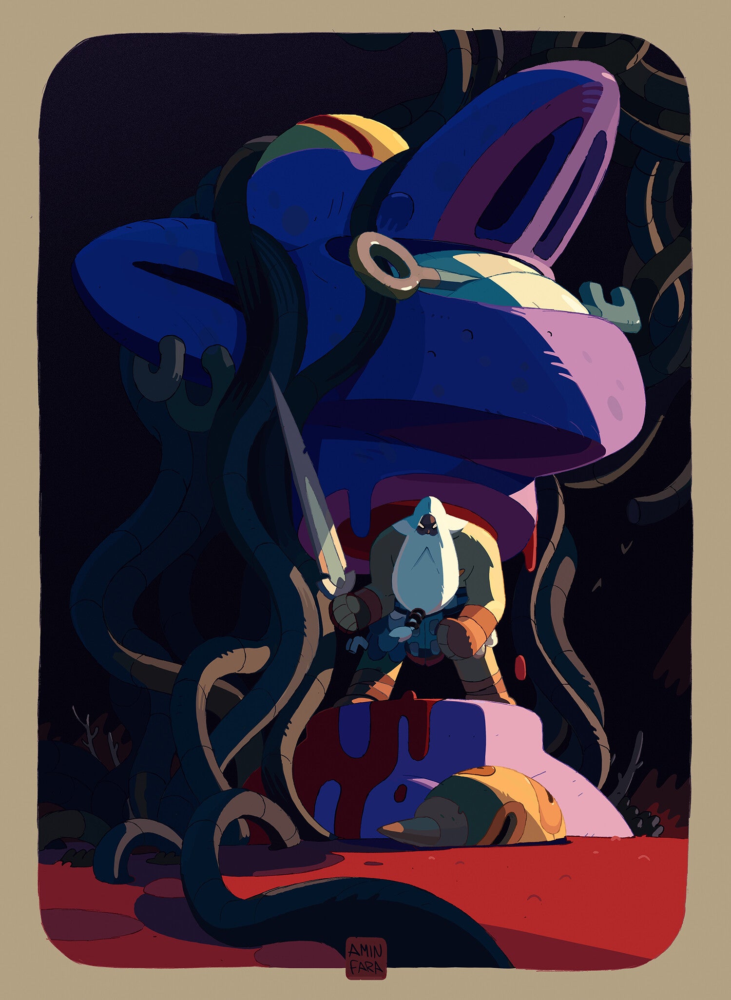 Illustration: Amin Faramarzian