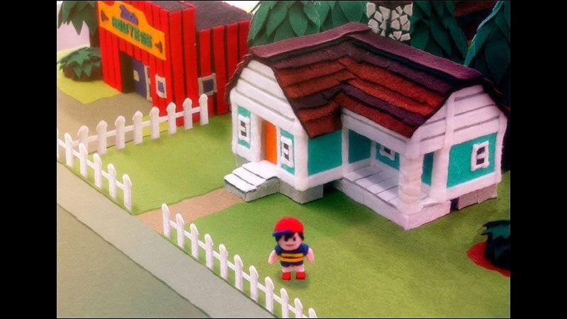 Concept work for a Mother/Earthbound game for the GameCube.