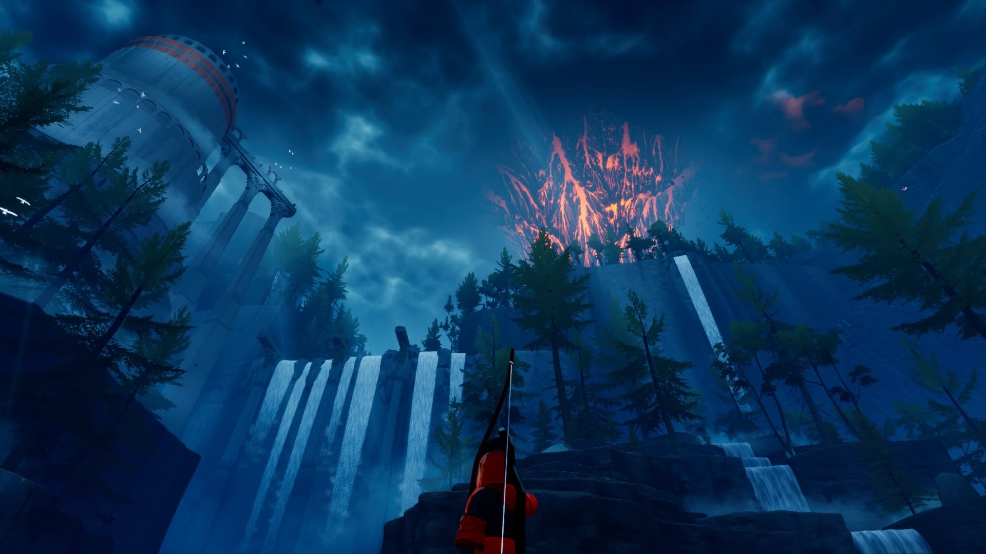 First thing I did after gaining control of the Hunter was look up and I was not disappointed by the view.