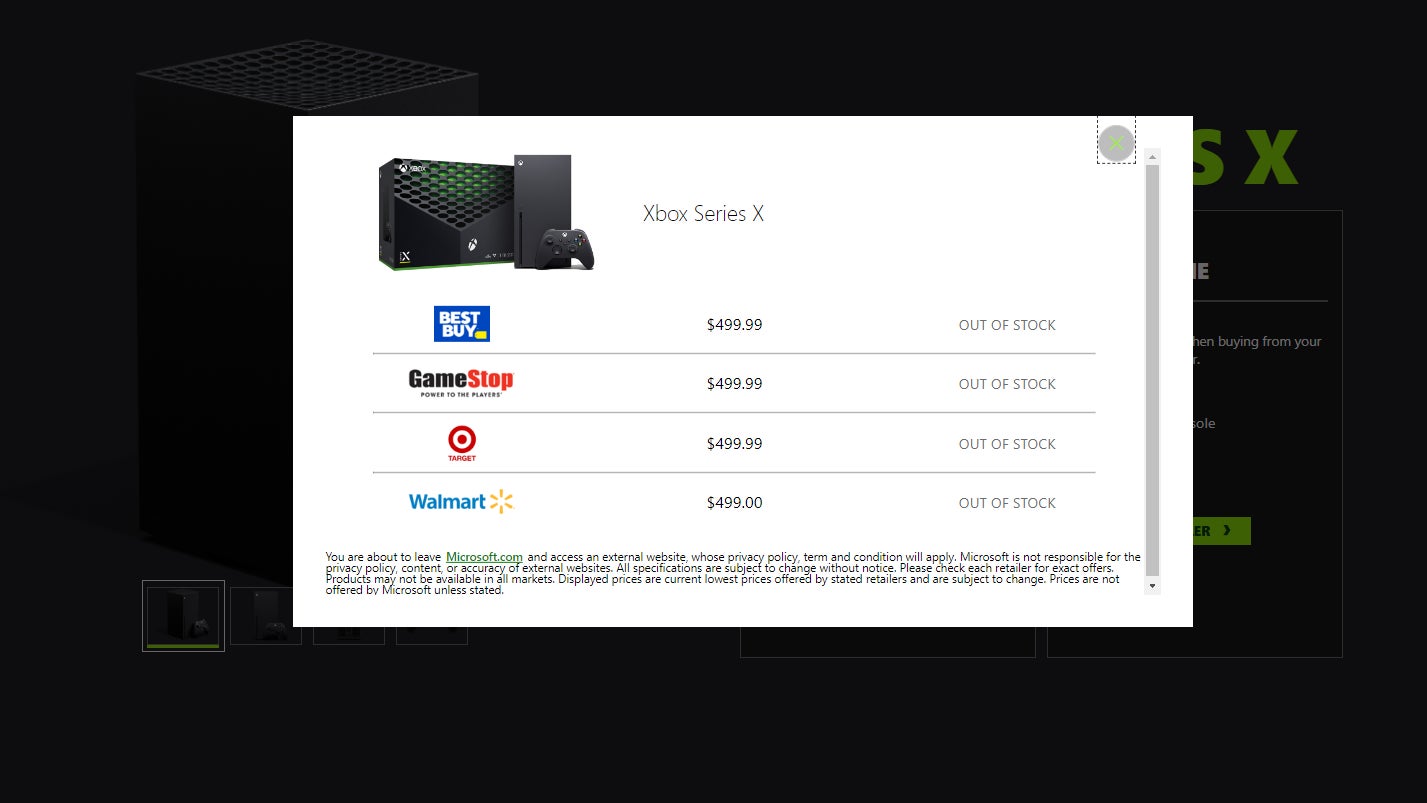 Screenshot: Microsoft