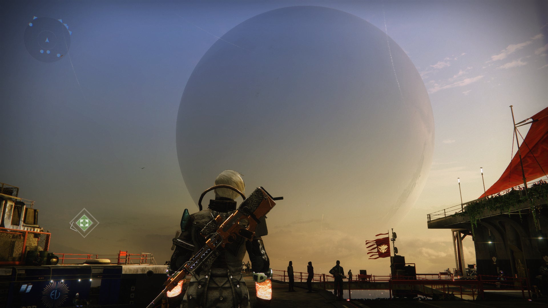 The Traveler has finally healed itself, although it’s still unclear if it plans to wake up and start fighting off the Darkness anytime soon. 