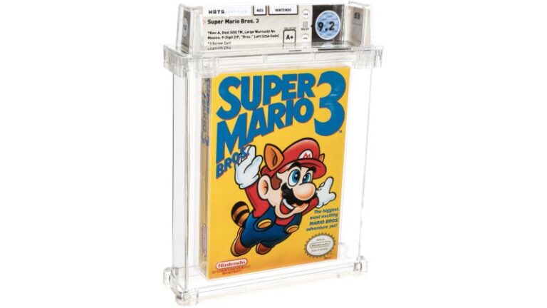 Super Mario Bros. 3 Cartridge Sells For $156,000 - Kotaku