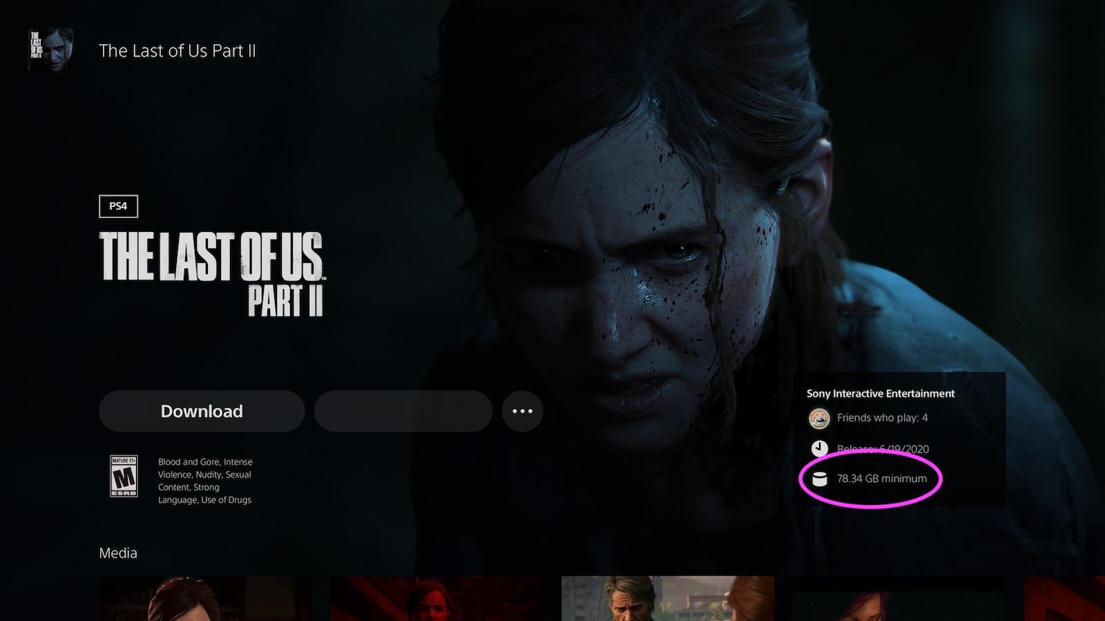 The amount of screens you have to click through to find this info... (Fuchsia circle ours.)