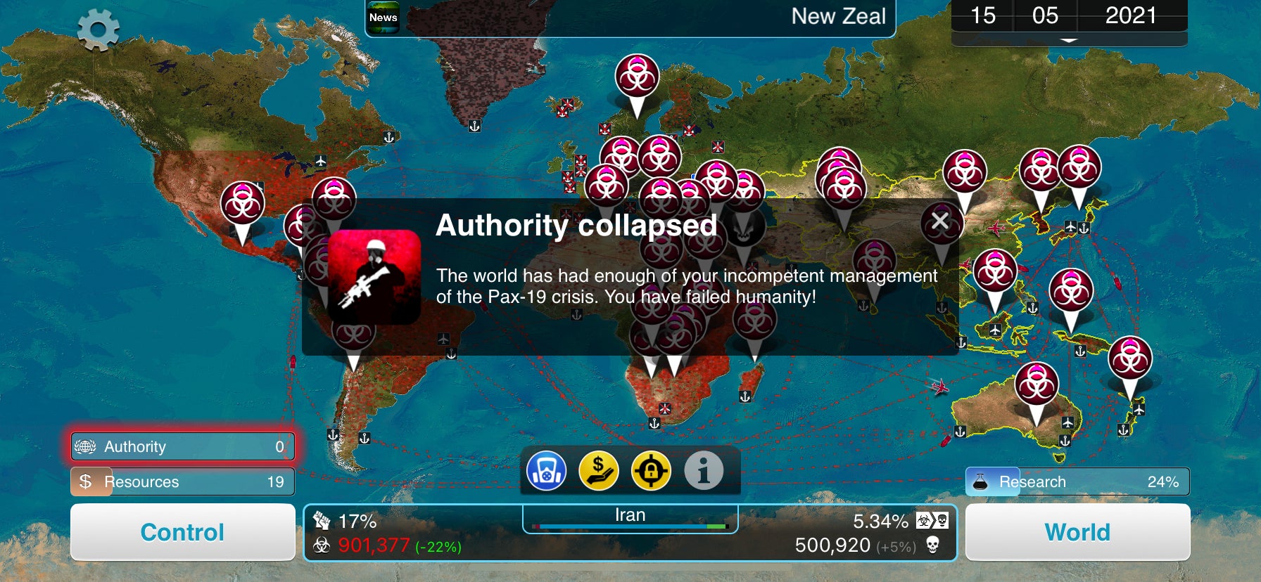 Screenshot: Ndemic Creations