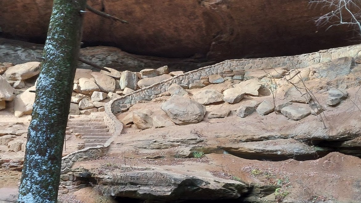 My poor phone camera can’t adequately capture how weird this looks in-person. 