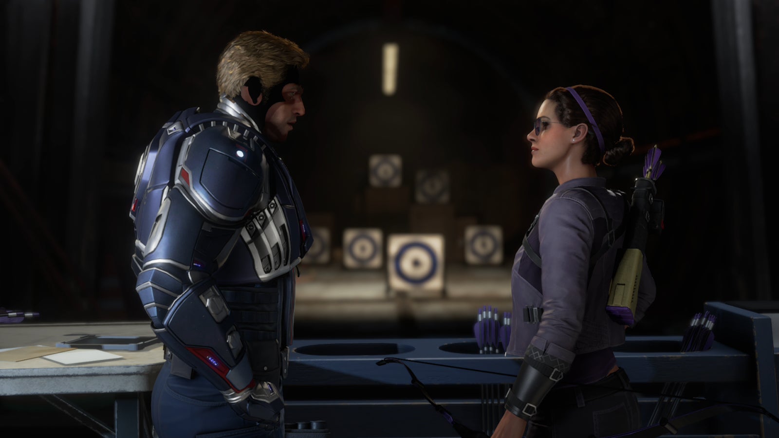 Not even Cap’s glitching helmet will ruin Kate Bishop for me. 