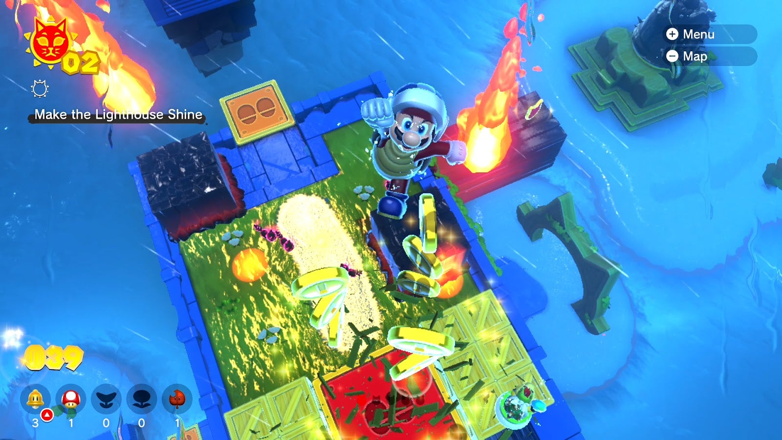 The in-game camera is great at capturing triumphant moments. 