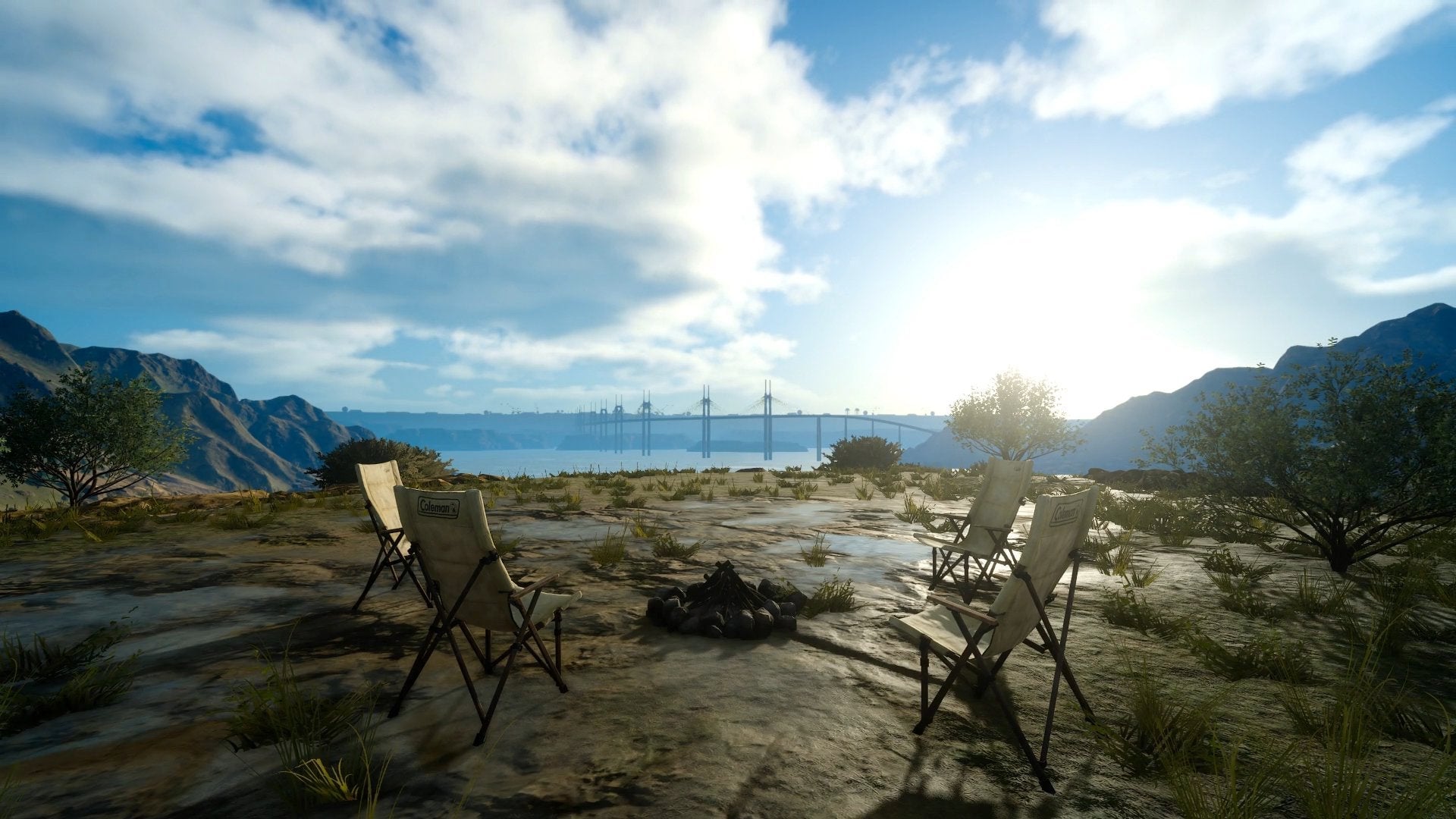 This heart-wrenching moment brought to you by Coleman camping equipment.