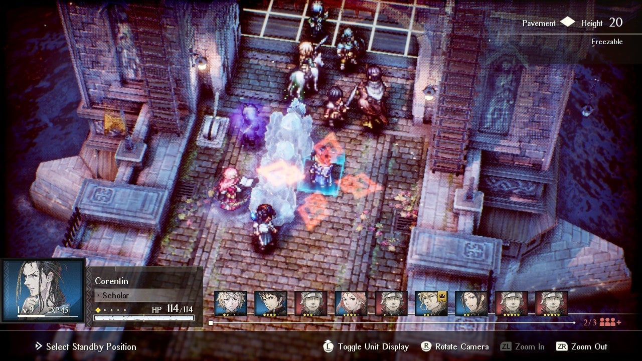 You can create an ice wall on the battlefield, obstructing enemy advancement.