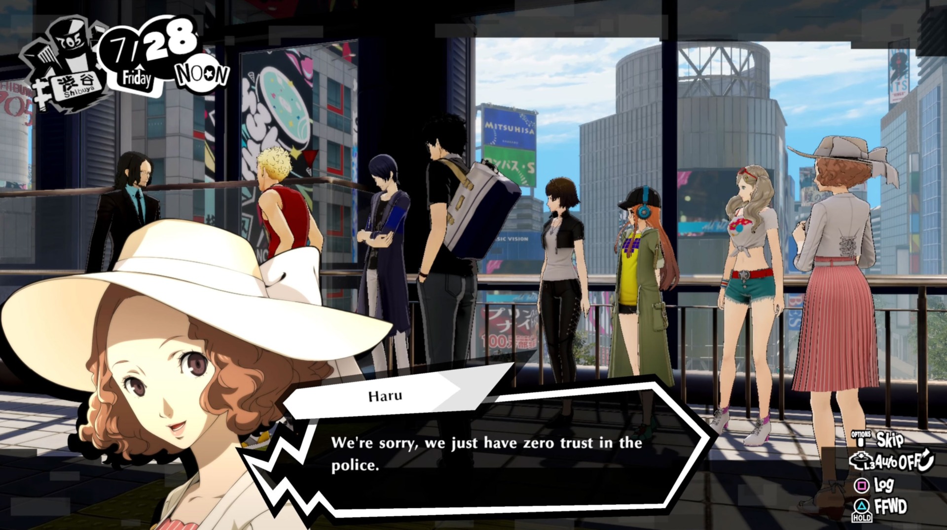 Screenshot: Persona 5 Strikers
