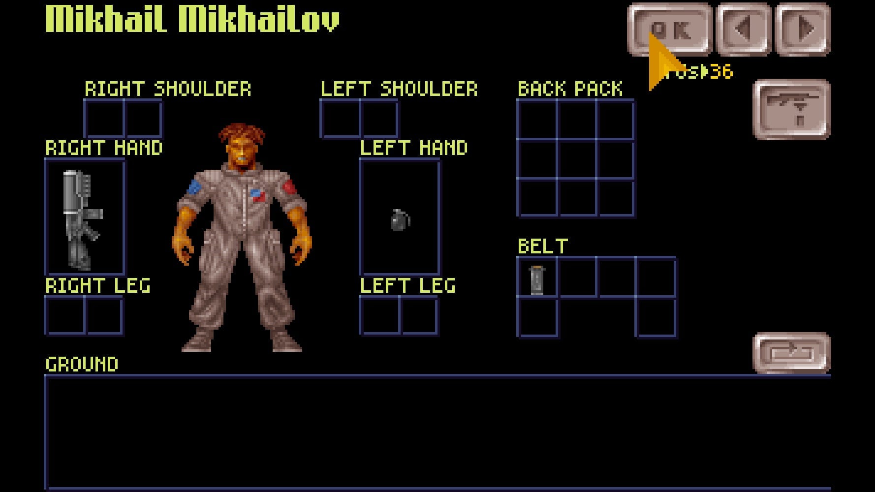 Players had to consider all possibilities when outfitting their squads. They needed multiple weapon types such as explosives to clear obstructions, but they also had to face the odds of losing soldiers (and their cargo) when sorting through equipment.