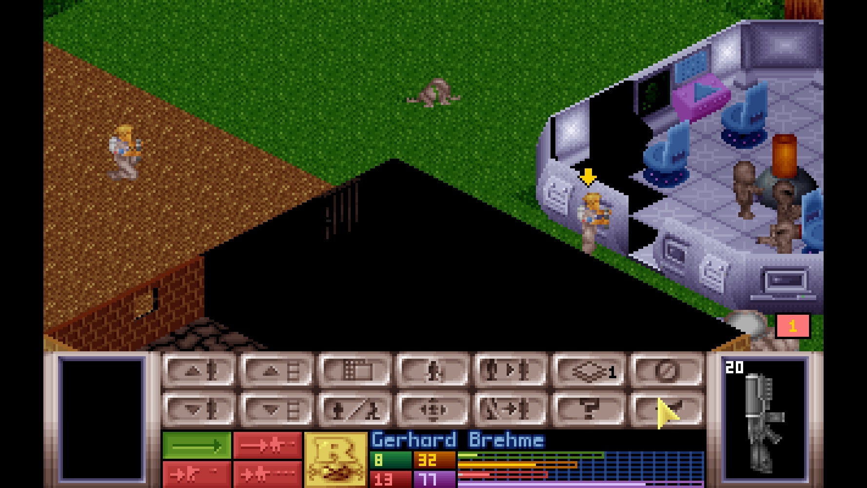 X-COM’s isometric camera hid aliens until they were in a soldier’s line of sight—and at that moment, the soldier’s odds of survival plummeted.