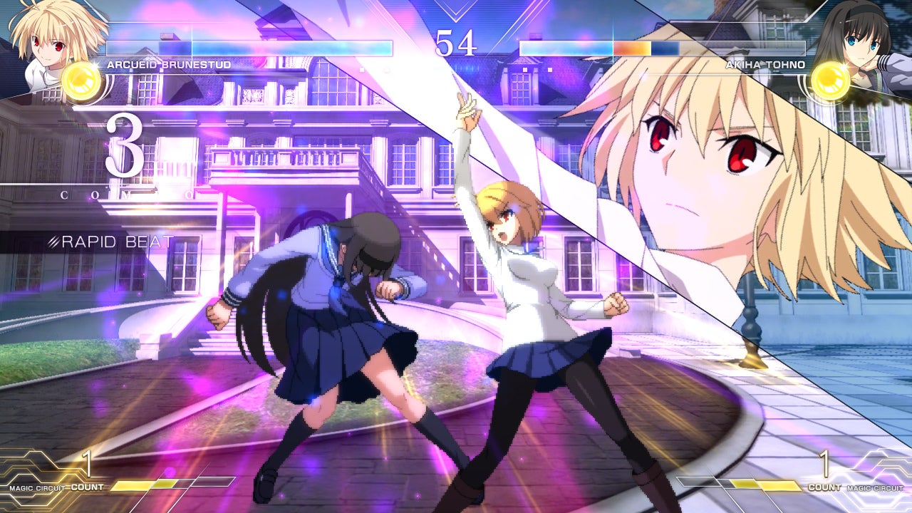 We haven’t heard much about how Melty Blood: Type Lumina will play, but it sure looks pretty.