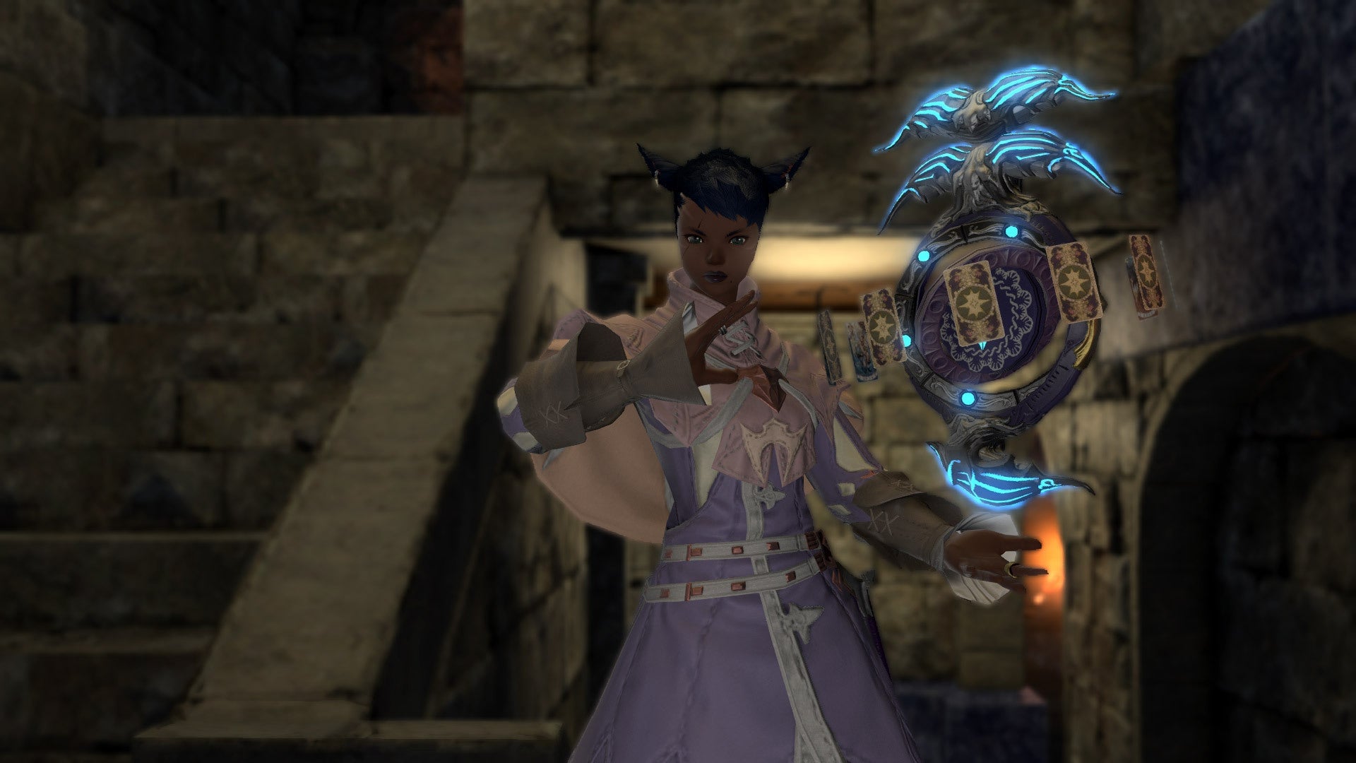 I imagine auto-attacking with this is just whipping cards at motherfuckers at extraordinarily high speeds.