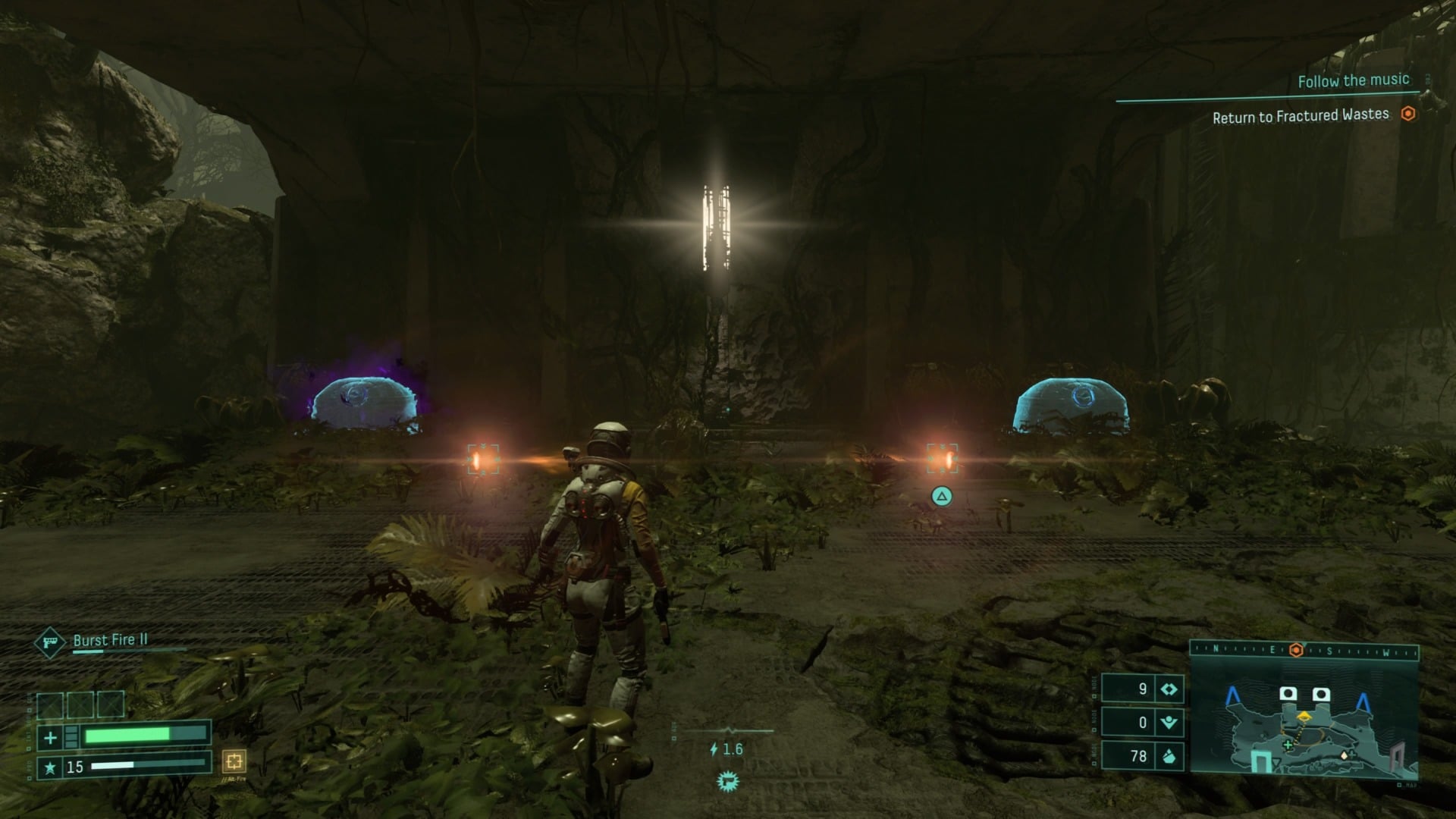 Malignant items give off a royal purple aura; compare the chest on the left to the one on the right.