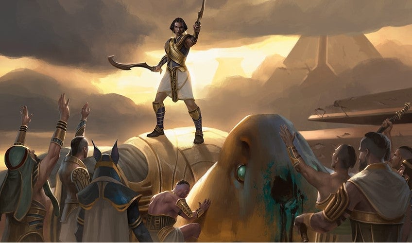 I’m imagining Samut rapping the Amonkhet version of Kendrick Lamar’s “Alright”.