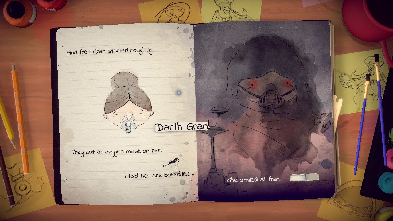 Parting shot: Yes, Lost Words makes Star Wars references.