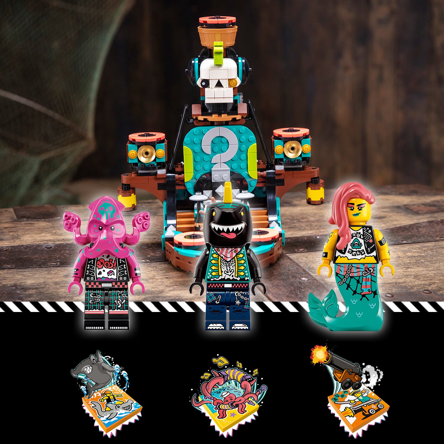 Fish are friends AND food.