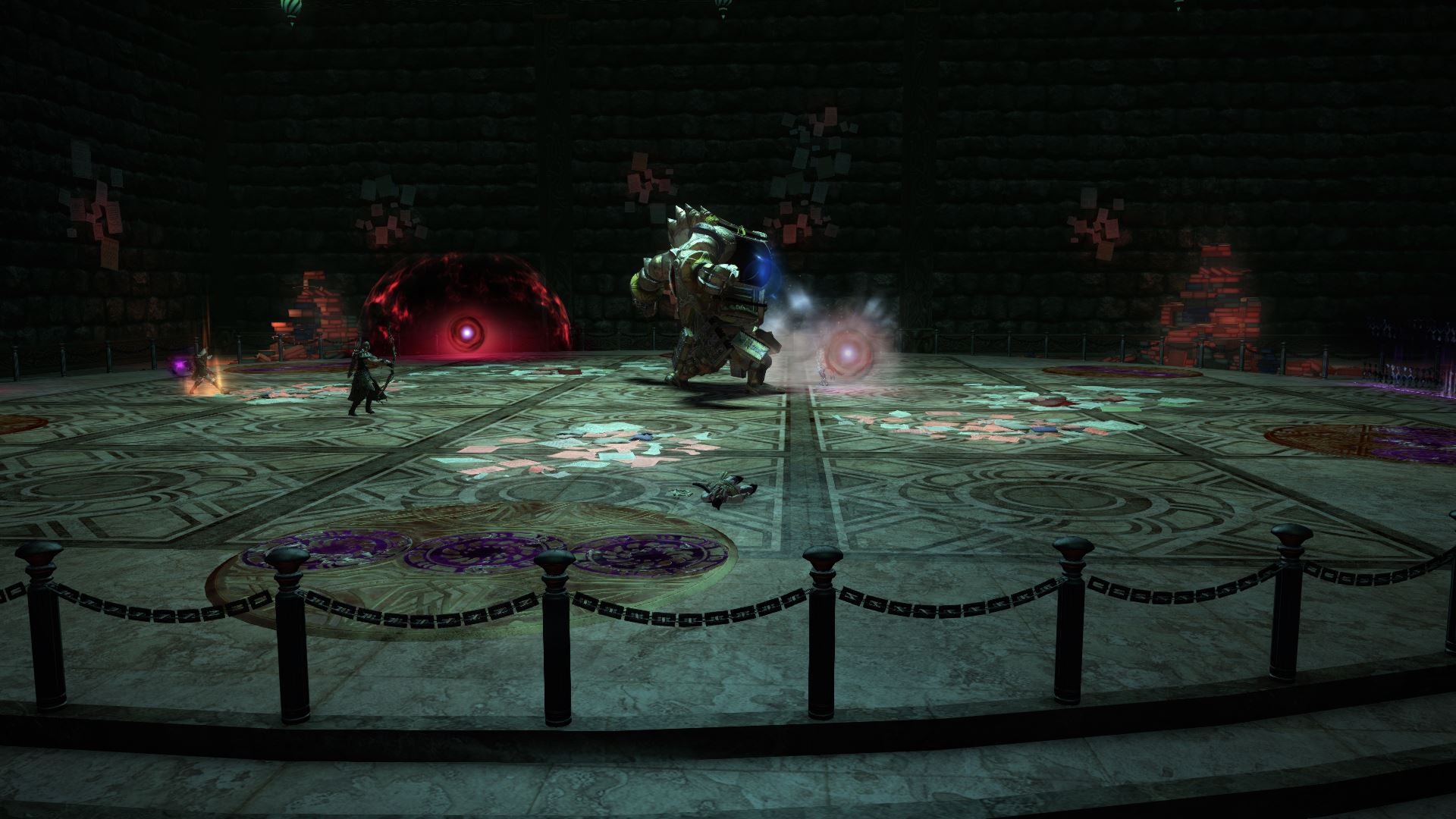 While not the book boss in question, me lying dead on the ground happened a lot in the Gubal Library.