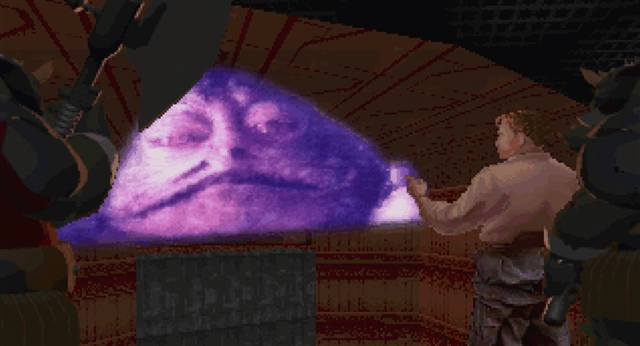 Yes, that’s Jabba. I never said this game was perfect.