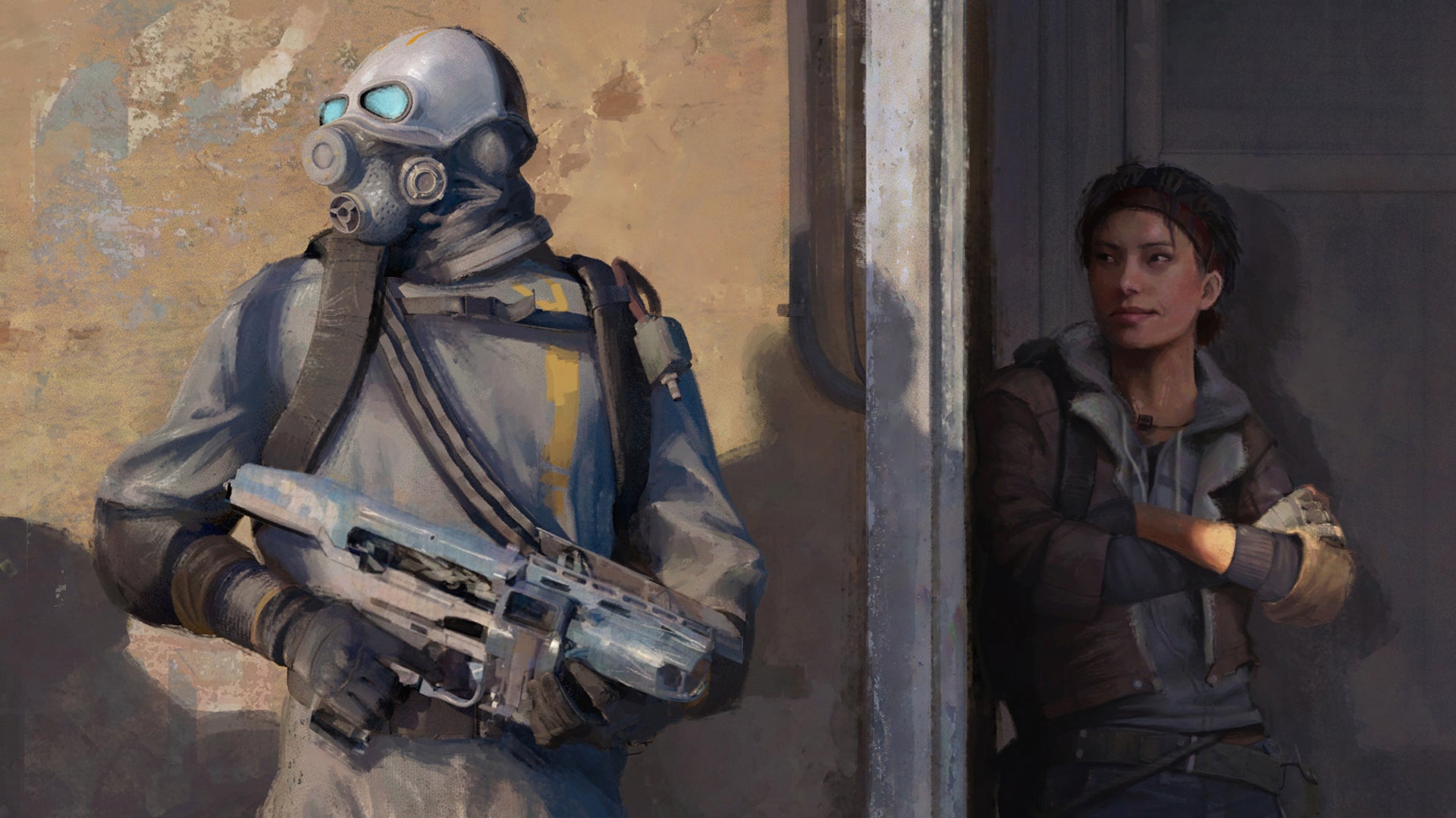 Concept art from Half-Life: Alyx.