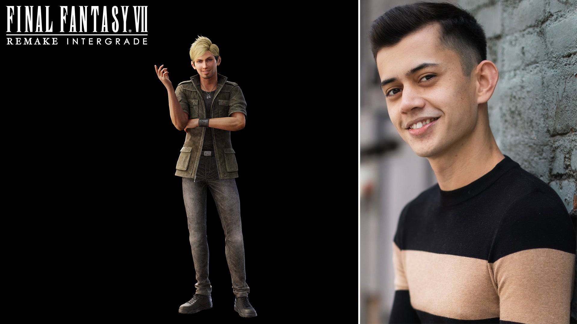 Griffin Puatu plays Zhijie, “a Wutain who acts as the point of contact between the new Wutaian government and Avalanche HQ.”