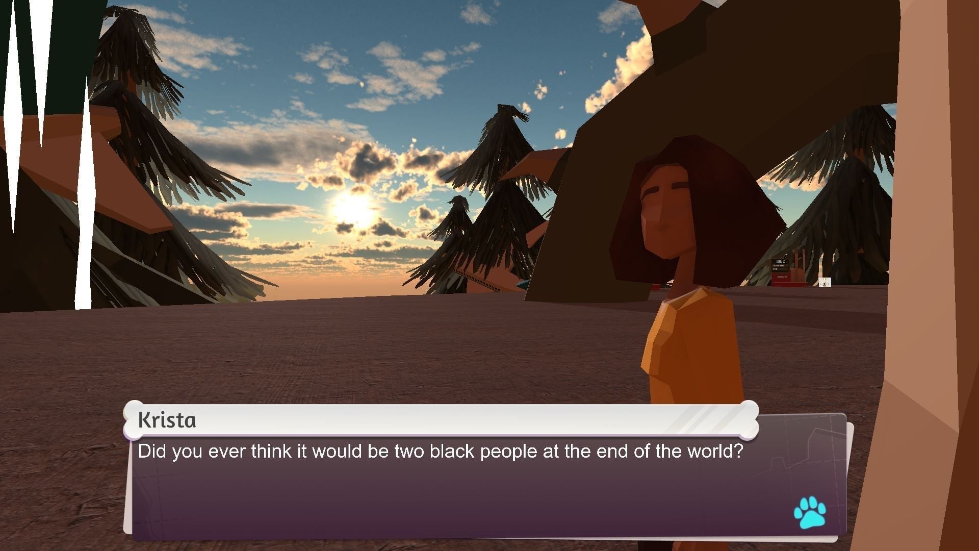 With the way apocalypse movies typically go? No Krista, I did not.