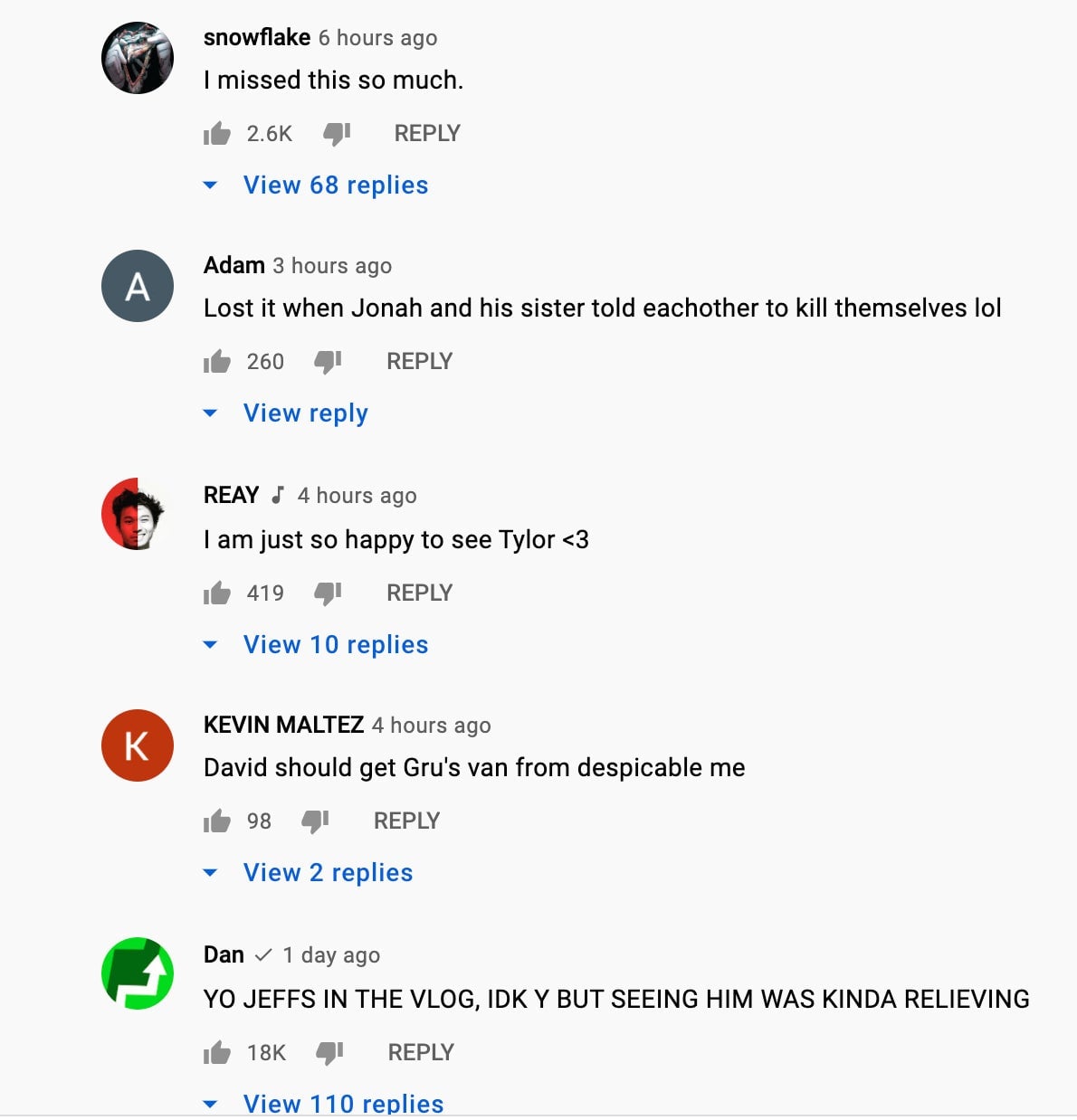 Screenshot: David Dobrik