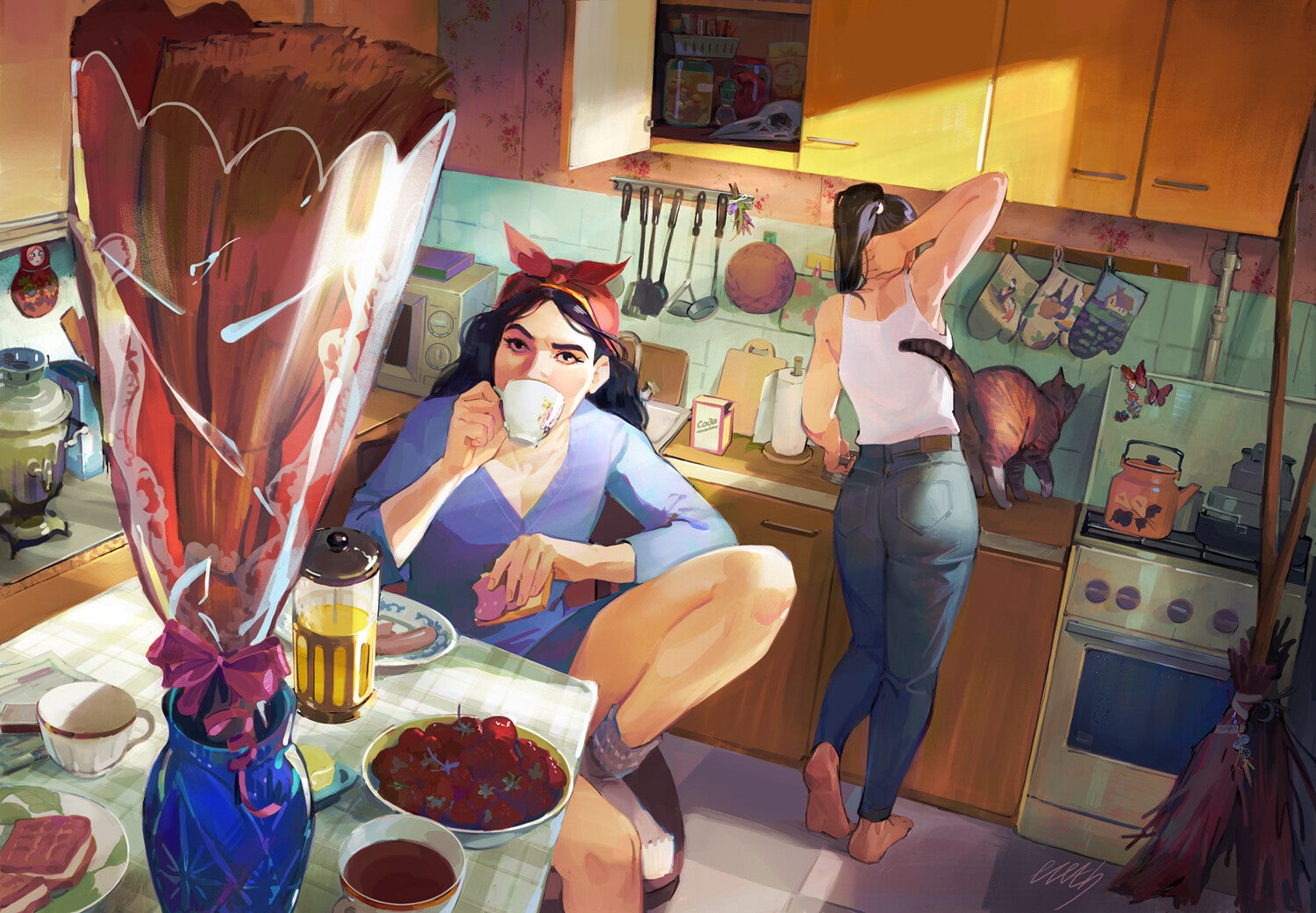 Illustration: Julia Zhuravleva