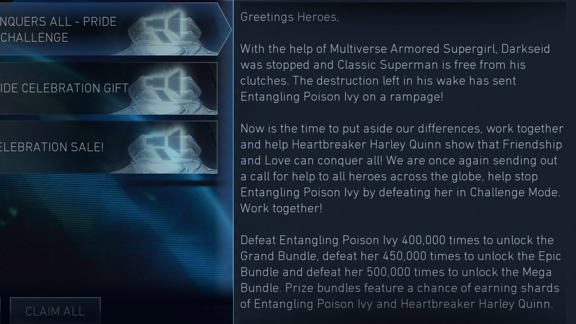 “Friendship and Love” huh?