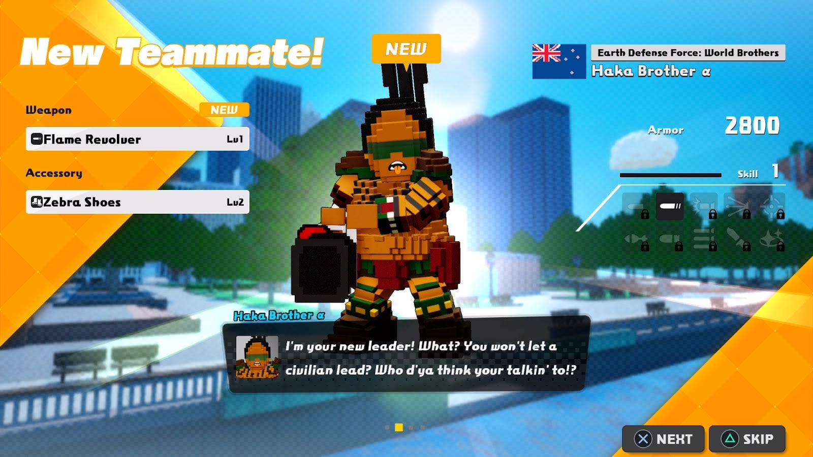 Haka Brother’s flame revolver is also ridiculous. 