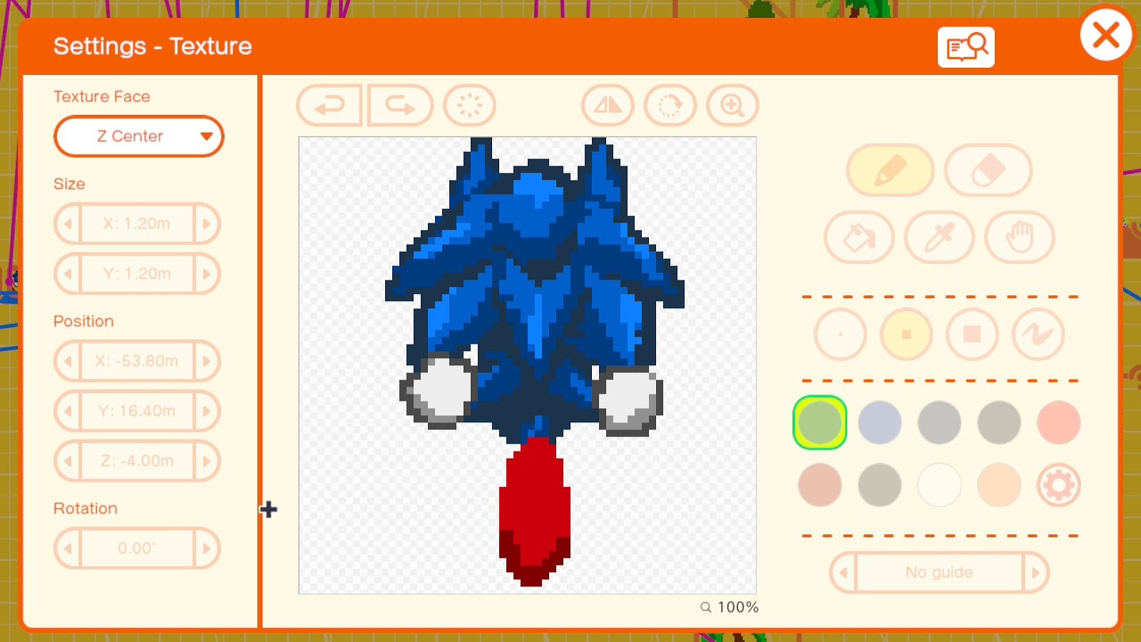 Learn to paint Sonic.