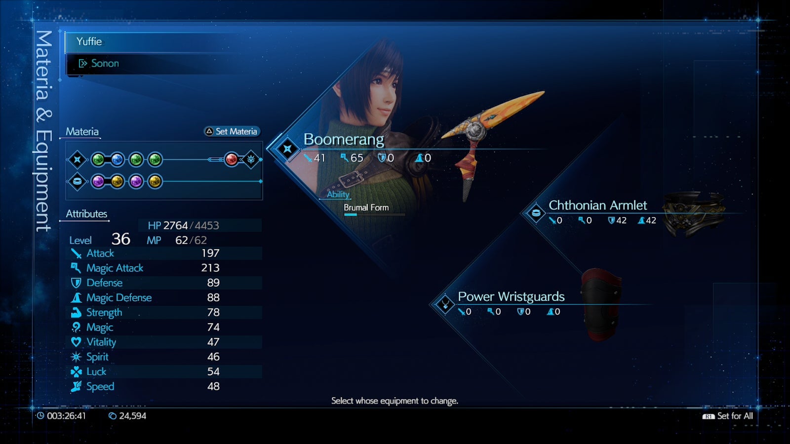 She’s a well-rounded fighter, this boomerang-wielding ninja. 